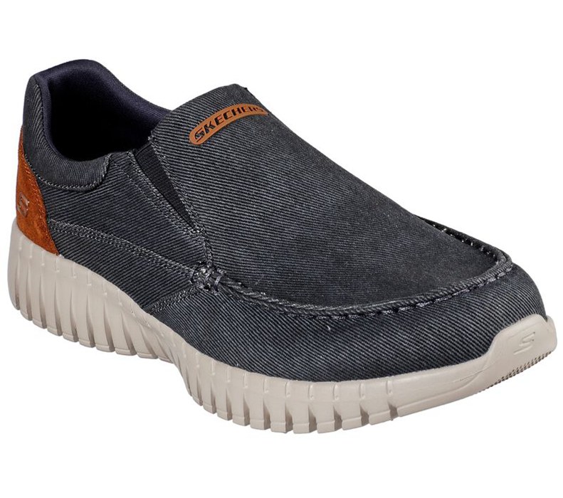 Skechers Gowalk Smart - Gron - Mens Slip On Shoes Navy [AU-CR1669]